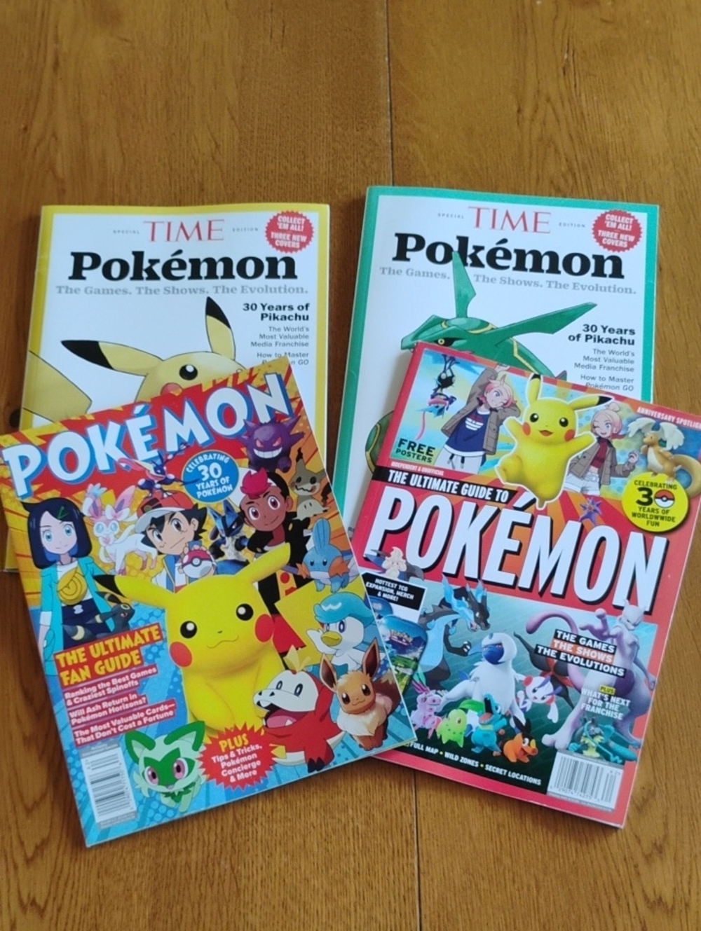 TIME Pokémon Spec Ed Pikachu Rayquaza Ultimate Guide To Pokemon Mags 4 Total